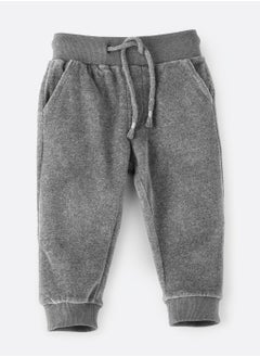 Solid knitted jogger