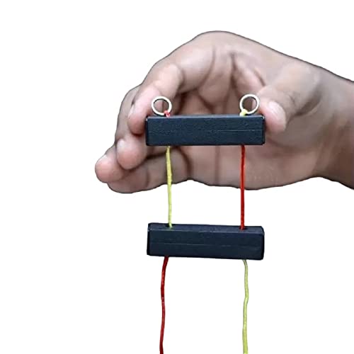 MilesMagic Magician's Crazy Cords Gimmick | Color Changing Thread String | Real Mentalist Street Illusion Mind Reading Novelty Close Up Stage Magic Trick - Image 1