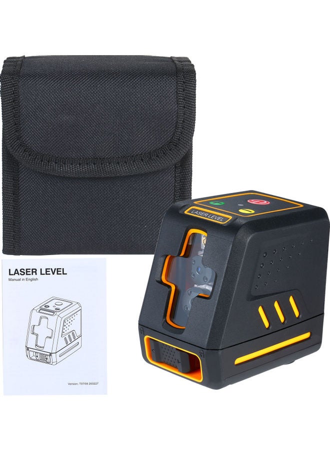 NIBEMINENT Auto-Levelling Laser Level Red Beam Black 13.5 x 8cm  - Image 4