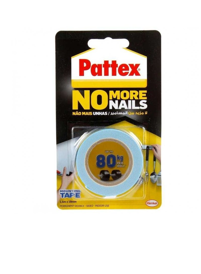 باتكس نو مور اظافر 80 كجم - شريط تركيب - (1،5 م × 19 ملم) - Image 3