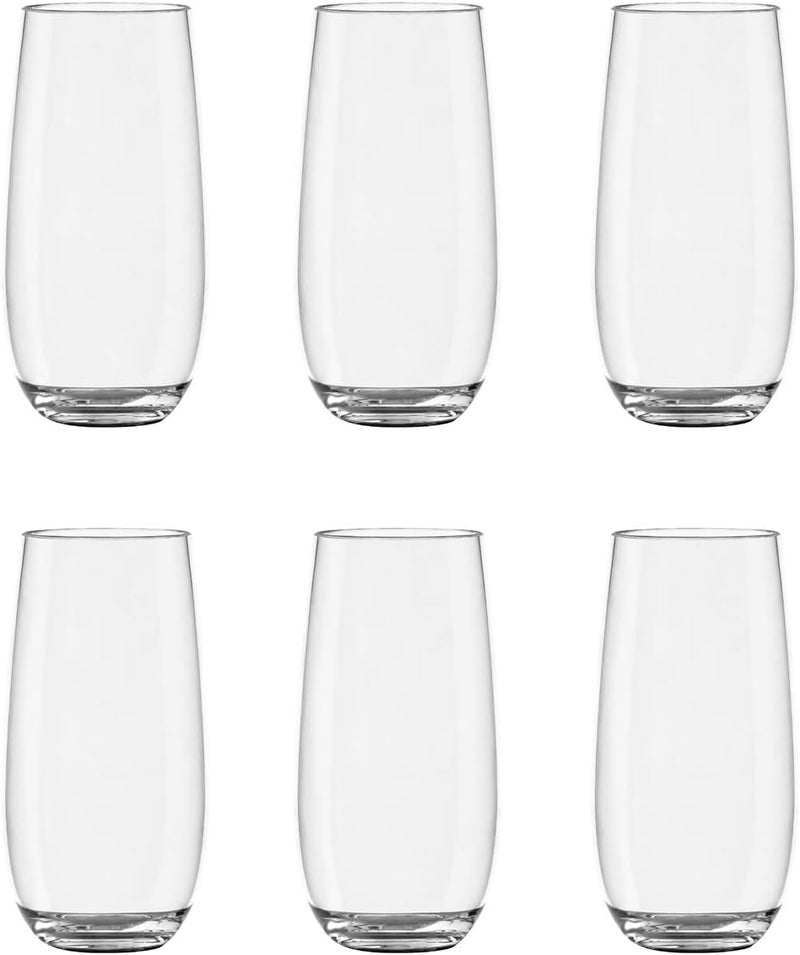 TarHong Montana Highball Glass 18 oz Premium Acrylic Drinkware Set of 6 - Image 1