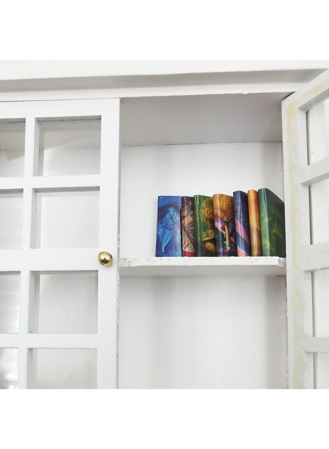 اس اكس اف سي اي إكسسوارات ديكور بيت الدمية SXFSE، أثاث بيت الدمية بمقياس 1:12، خزانة كتب مصغرة لغرفة المعيشة، لعبة تظاهر للأطفال - Image 5