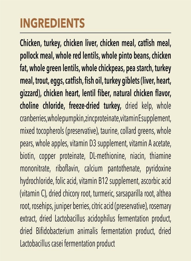 (أسنى) طعام القطط الجاف الخالي من الحبوب من أكانا، بنكهة دجاج ميدولاندز، وديك رومي، وسمك، وبيض دجاج حر، عبوة 10 أرطال - Image 5