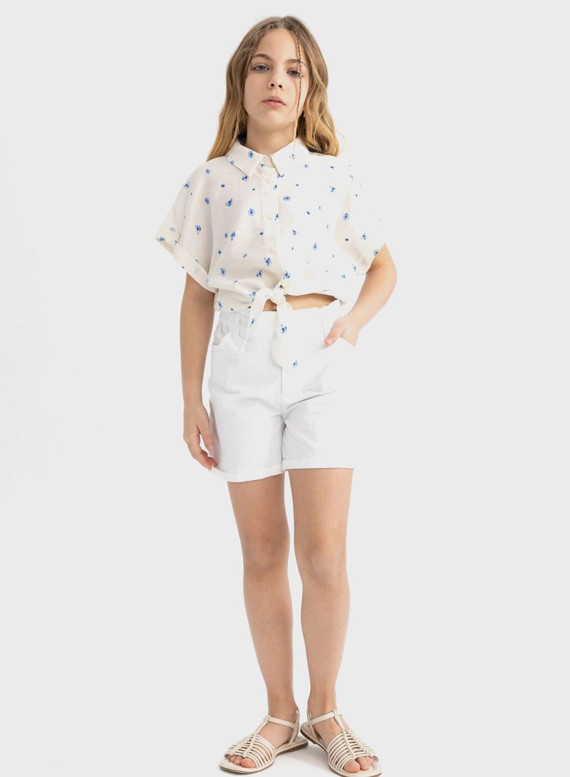 DeFacto Crop Short Sleeve Shirt - Image 5