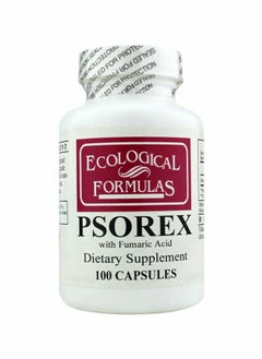Ecological Formulas Psorex with Fumaric Acid, White, 100 Count 