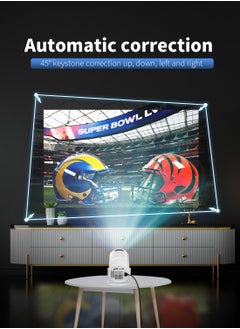 Digisand X3 Projector 4K Android ATV Dual Wifi6 260ANSI BT5.2 1920*1080P Projetor Portable Projector Full HD Auto Keystone for Phone/Computer/TV Stick  - Image 5