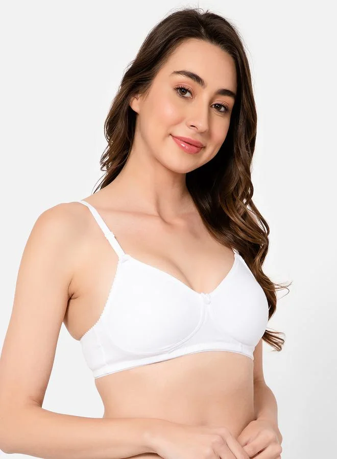 Clovia Non Padded Non Wired Full Cup Cotton Multiway T-Shirt Bra by Styli