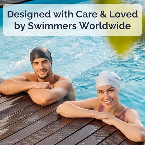 Limmys Premium Swim Cap for Adults – Soft Silicone Swimming Cap for Women & Men – Comfortable, Streamlined Fit, Chlorine Resistant & Hypoallergenic – Trusted by Swimmers Worldwide - Image 5