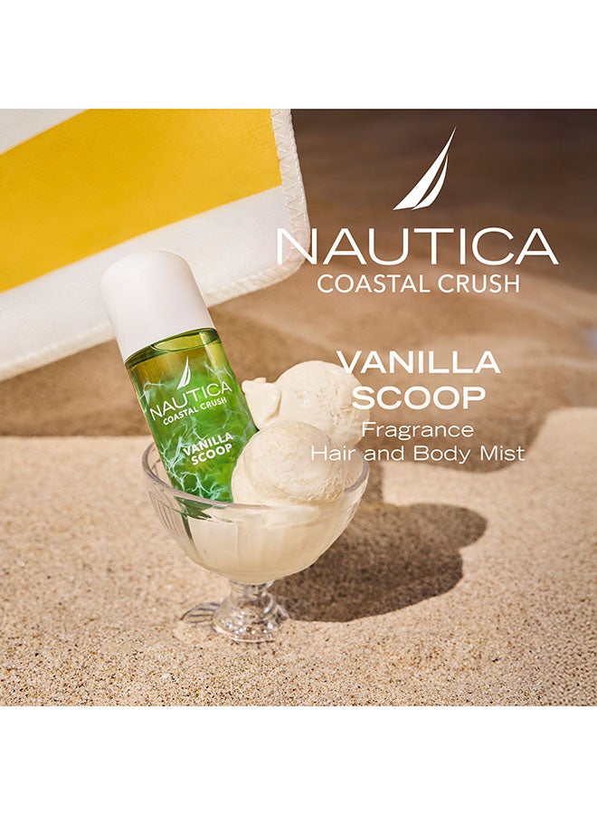 NAUTICA رذاذ الشعر والجسم فانيلا سكوب كواستل كراش للنساء 236 مل - Image 3