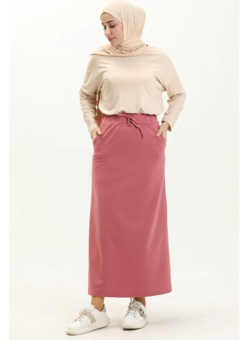 Sefa Merve Pocket Sports Skirt 0152-22 Dusty Rose