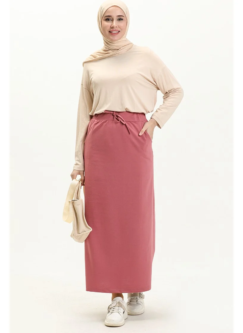 Sefa Merve Pocket Sports Skirt 0152-22 Dusty Rose