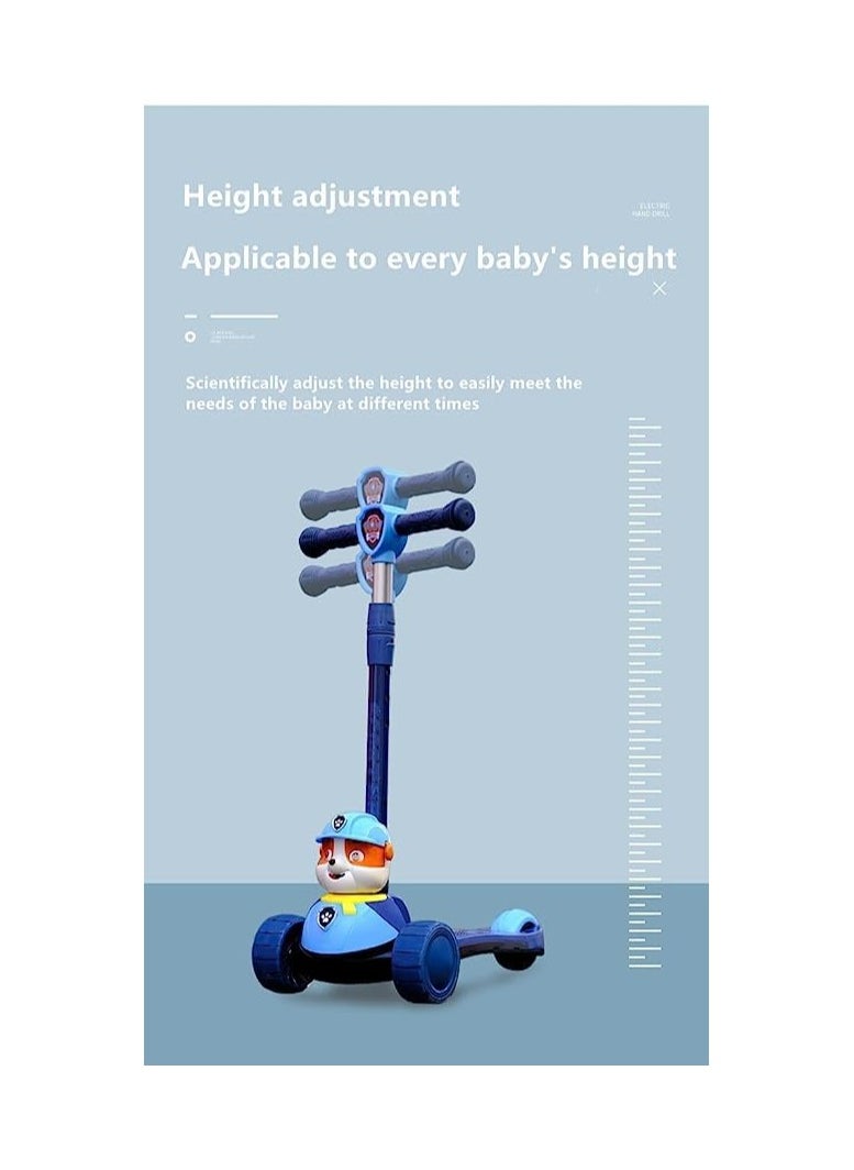 Generic - Lightweight foldable 3 wheel scooter, different colors, number of wheels: 3 - Image 1