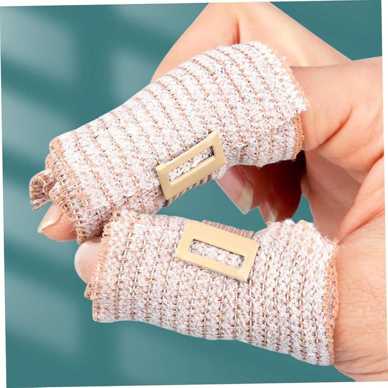 Safigle 2 حزمة من الضمادات المرنة الضاغطة القابلة للتنفس لفافة رياضية دعم الكاحل الركبة القدم - Image 5