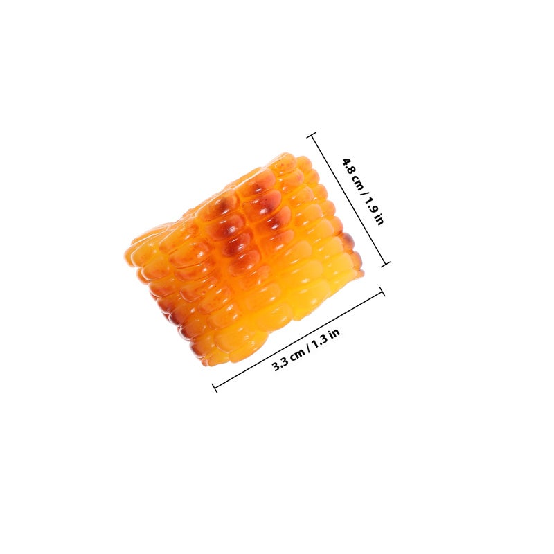 Realistic Artificial Corn Ornament for Kitchen and Party Decoration Artificial corn Model Photography Prop Lifelike Fake Corn Model for Display - Image 2
