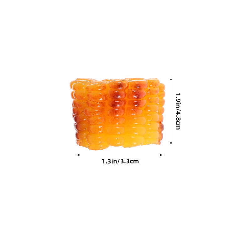 Realistic Artificial Corn Ornament for Kitchen and Party Decoration Artificial corn Model Photography Prop Lifelike Fake Corn Model for Display - Image 4