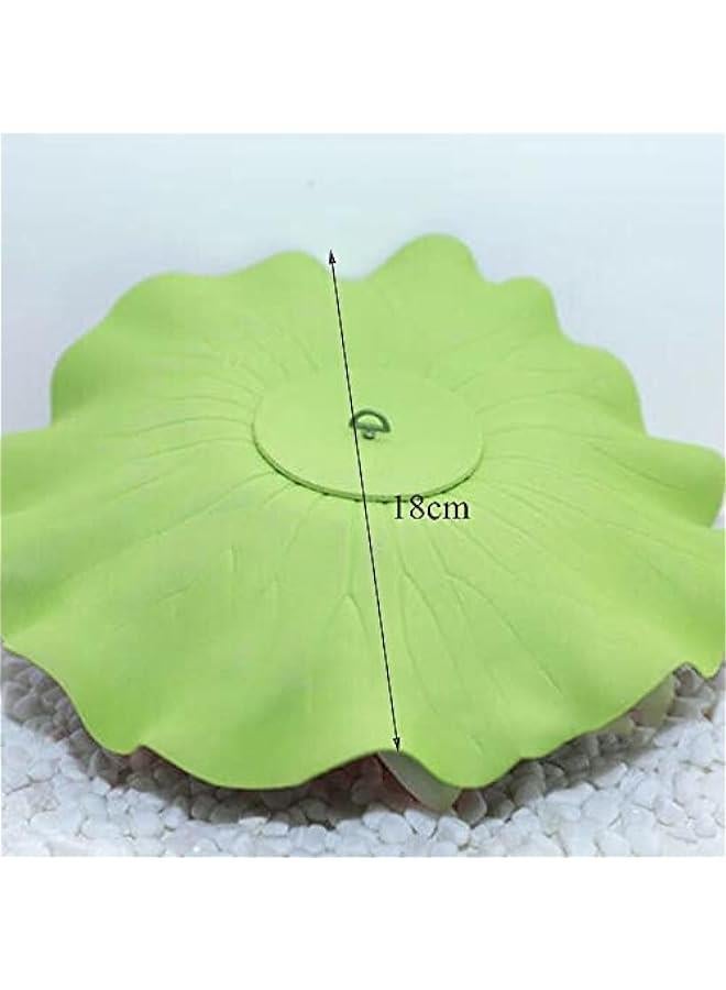 Generic 6Pcs 7in Artificial Lotus Flower Water Lily Fake Plants Swimming Pool Floating Plants Floral Foam Simulation Wedding Ornament Home Decor(7inch,White)  - Image 3