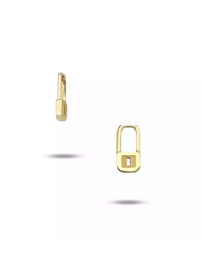Ruby Art Gold 18K Pure Gold Women’s Earrings – Elegant Lightweight  - 4.89 Gram - Image 2