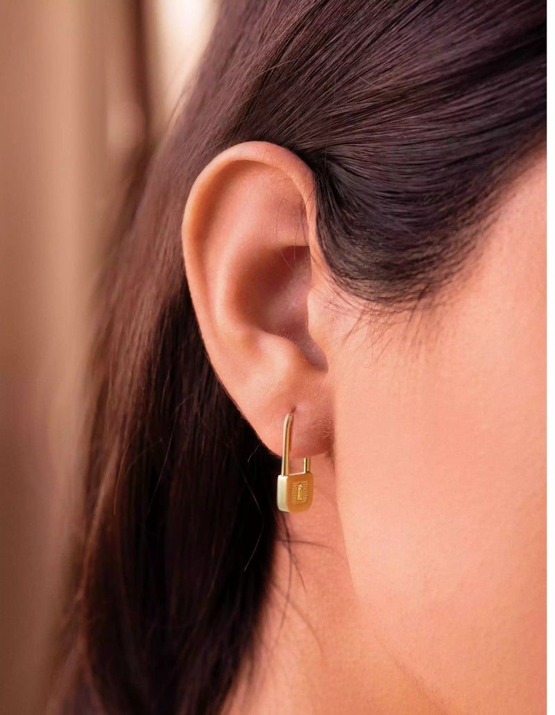 Ruby Art Gold 18K Pure Gold Women’s Earrings – Elegant Lightweight  - 4.89 Gram - Image 3