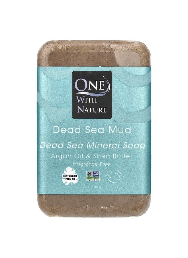 ONE WITH NATURE One with Nature Dead Sea Mud Argan Oil & Shea Butter 198 g  - Image 1