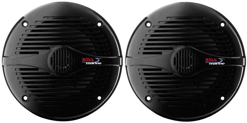 BOSS Audio Systems MR60B 65 Inch Marine Speakers Weatherproof 200 Watts of Power Per Pair 100 Watts Each Full Range 2 Way Sold In Pairs - Image 2