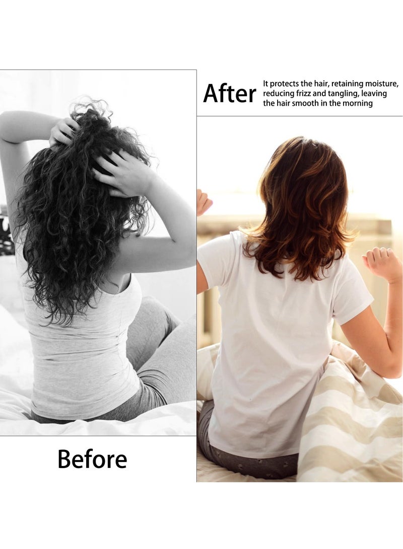 Satin Hair Cap Women's Silk Sleep Cap for Natural Hair - Image 5