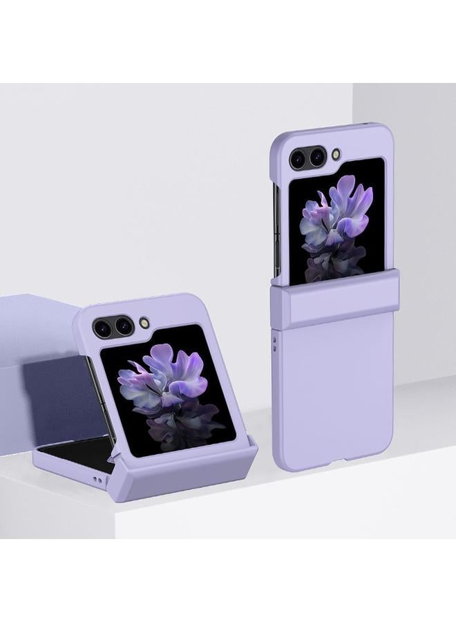 S-TOP Case For Samsung Galaxy Z Flip6 Skin Feel PC Phone Case with Hinge - Image 1