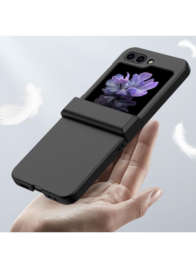 S-TOP Case For Samsung Galaxy Z Flip6 Skin Feel PC Phone Case with Hinge - Image 4