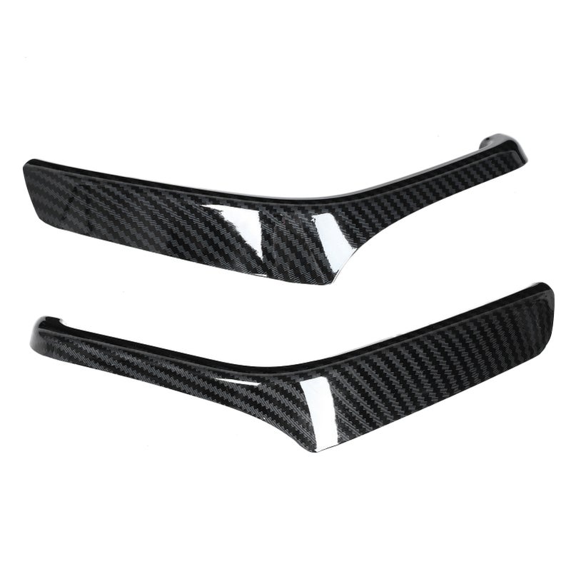Dashboard Side Instrument Box Trim Carbon Fiber Grain Fit for Ford F150 2015‑2020 - Image 5