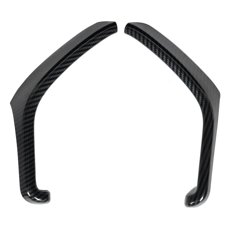 Dashboard Side Instrument Box Trim Carbon Fiber Grain Fit for Ford F150 2015‑2020 - Image 4