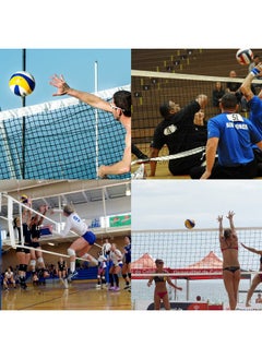 NKTM Volleyball Net, Outdoor Volleyball Net Volleyball Net Outdoor Volleyball Net For Backyard Pool Volleyball Net Volleyball Net For Pool Portable Volleyball Net Volleyball Equipment (32X3 Feet)  - Image 5