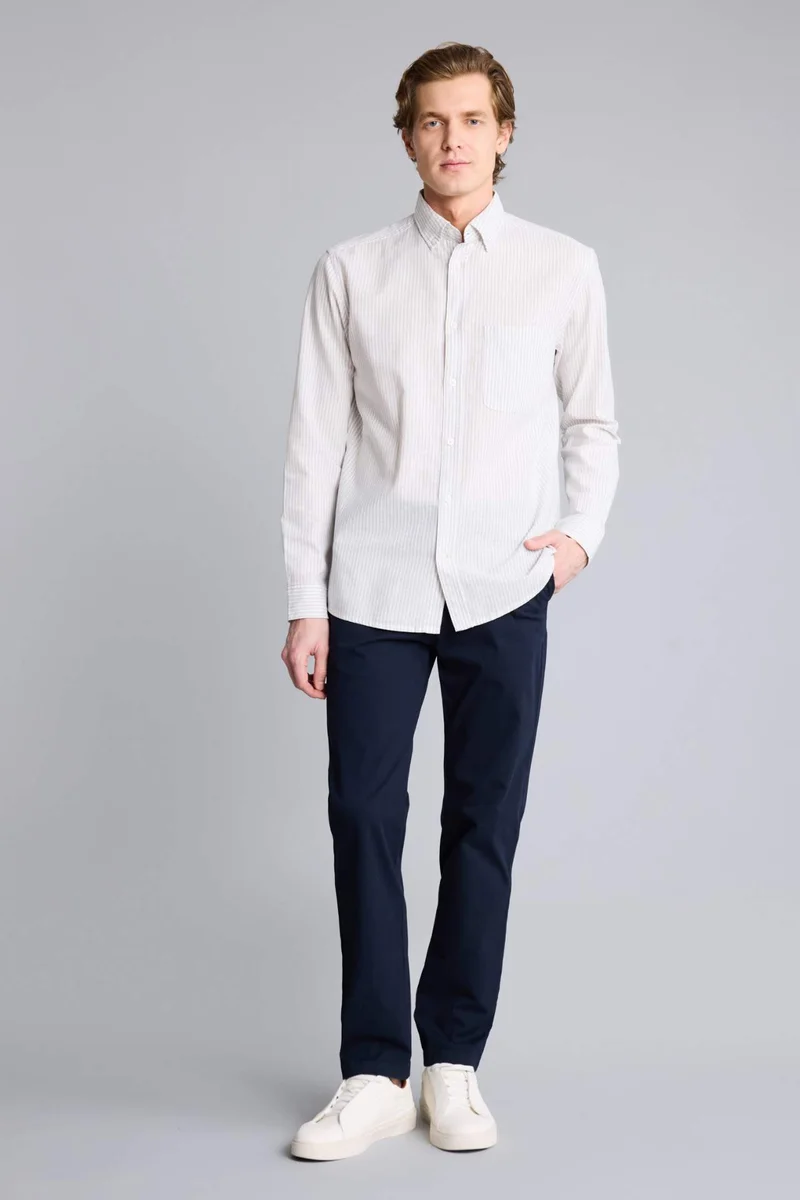 ديفاكتو Straight Leg Trousers