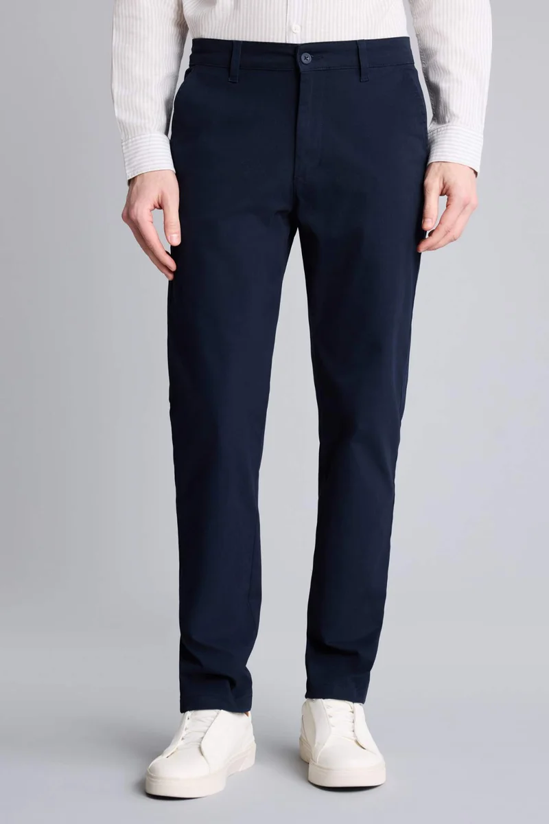 Defacto  Straight Leg Trousers for Men | Best Price UAE