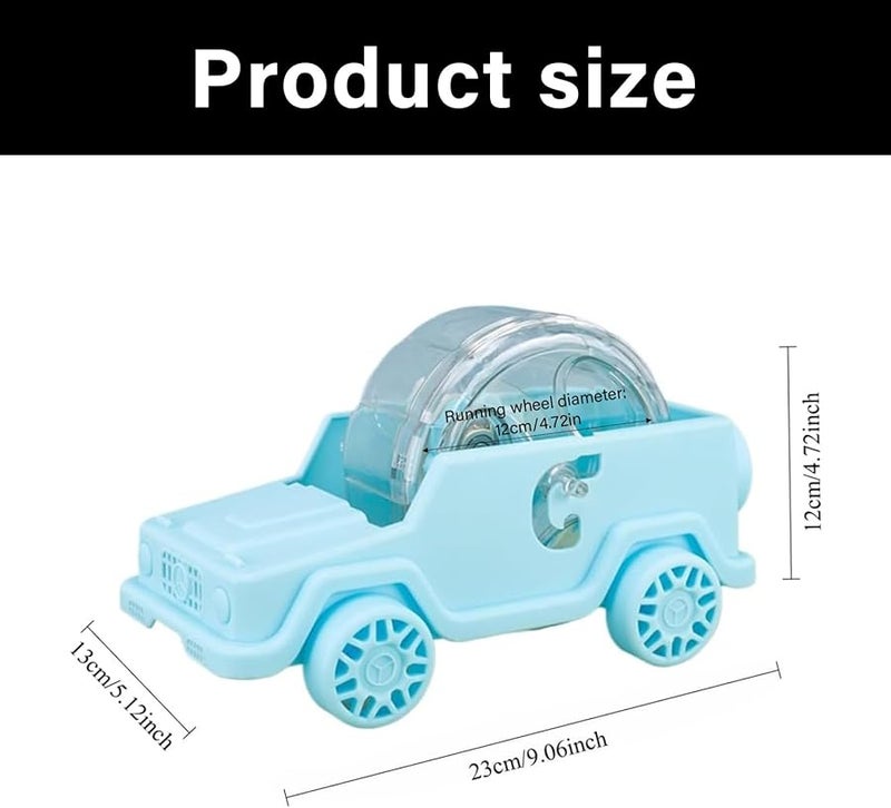 Dark Grey Small Gerbil Exercise Wheel Strong Polystyrene Cage Toy For Small Animals - Image 4