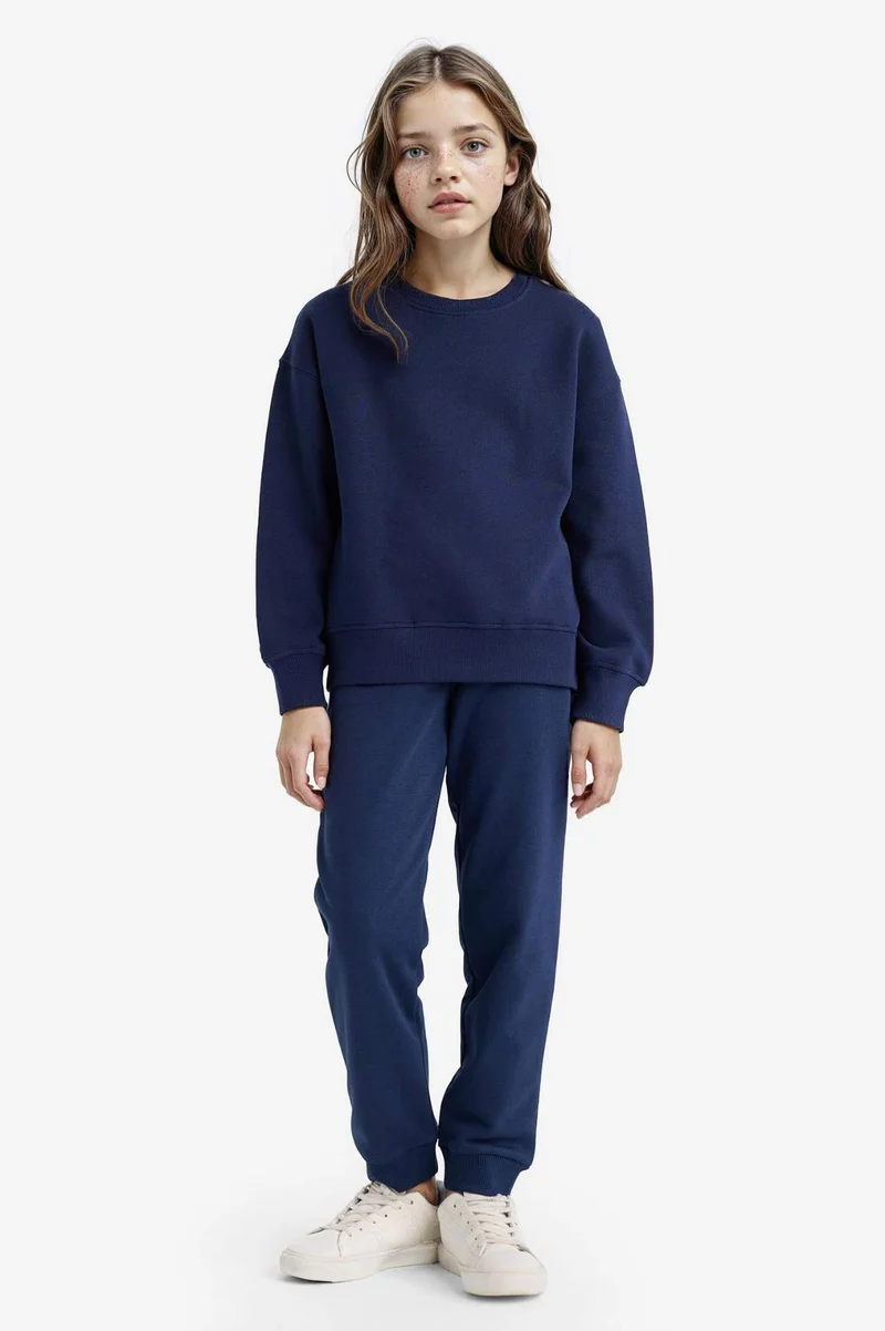 DeFacto Girl Standard Fit Basic Elastic Waist Jogger Sweatpants