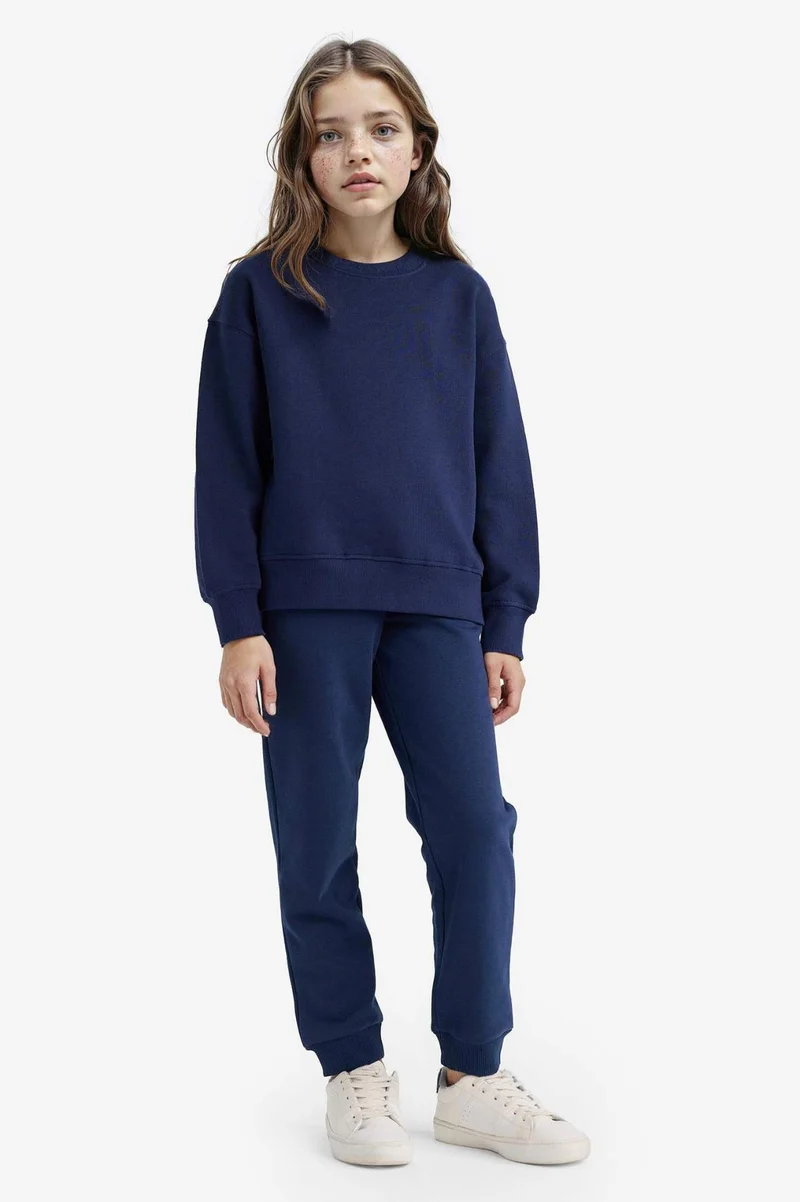 DeFacto Girl Standard Fit Basic Elastic Waist Jogger Sweatpants