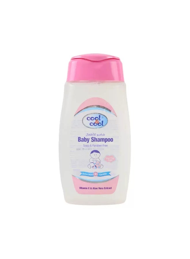 CoolCool Cool and Cool Baby Shampoo with Vitamin E and Aloe Vera Extract- 250ml - Image 1