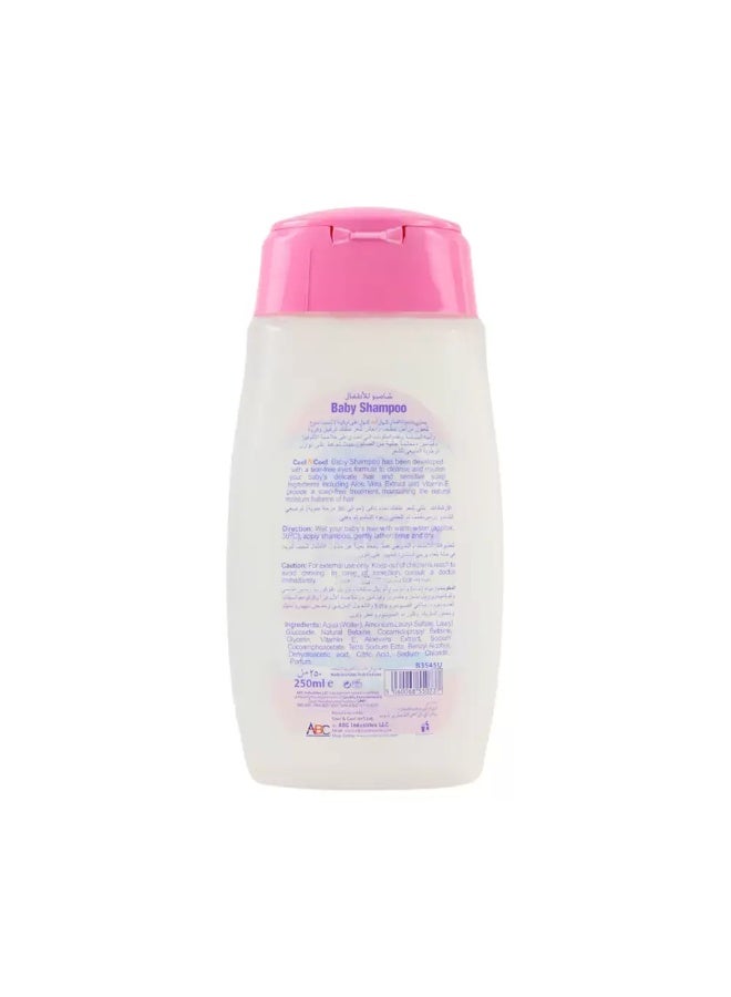 CoolCool Cool and Cool Baby Shampoo with Vitamin E and Aloe Vera Extract- 250ml - Image 2