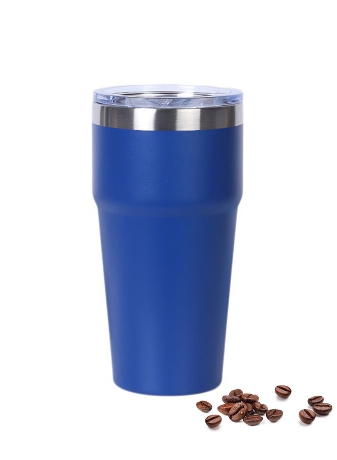 بهلوان معزول بالفراغ من الفولاذ المقاوم للصدأ سعة 26 أونصة 304 ، متوافق مع العديد من السيارات وأكواب الثلج ومثالي للحمل في الهواء الطلق. يحافظ على المشروبات ساخنة أو باردة. - Image 2