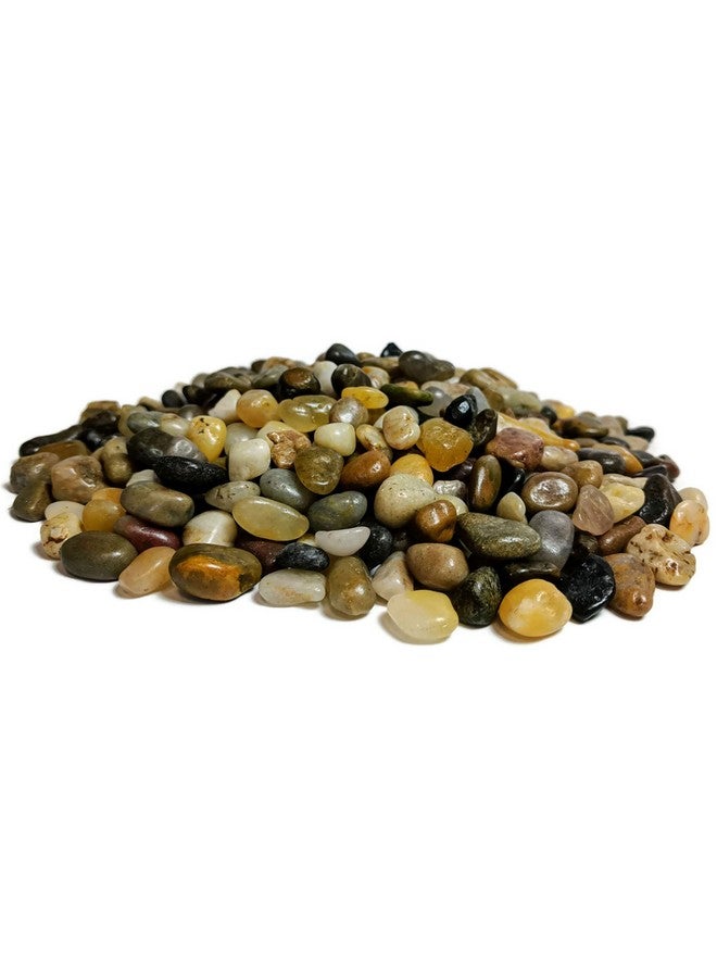 ميدويست هيرث حصى طبيعية مصقولة مزخرفة مختلطة مقاس 3/8 بوصة - (كيس 2 رطل) - Image 4