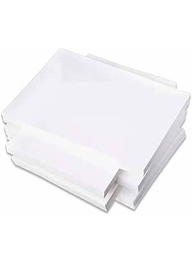 Double Sided A4 Printer Paper 100 Sheets Anti Static Bright White Thickened For Office - Image 1