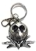 Monogram NBX Jack Skellington Head Pewter Key Chain - Image 3