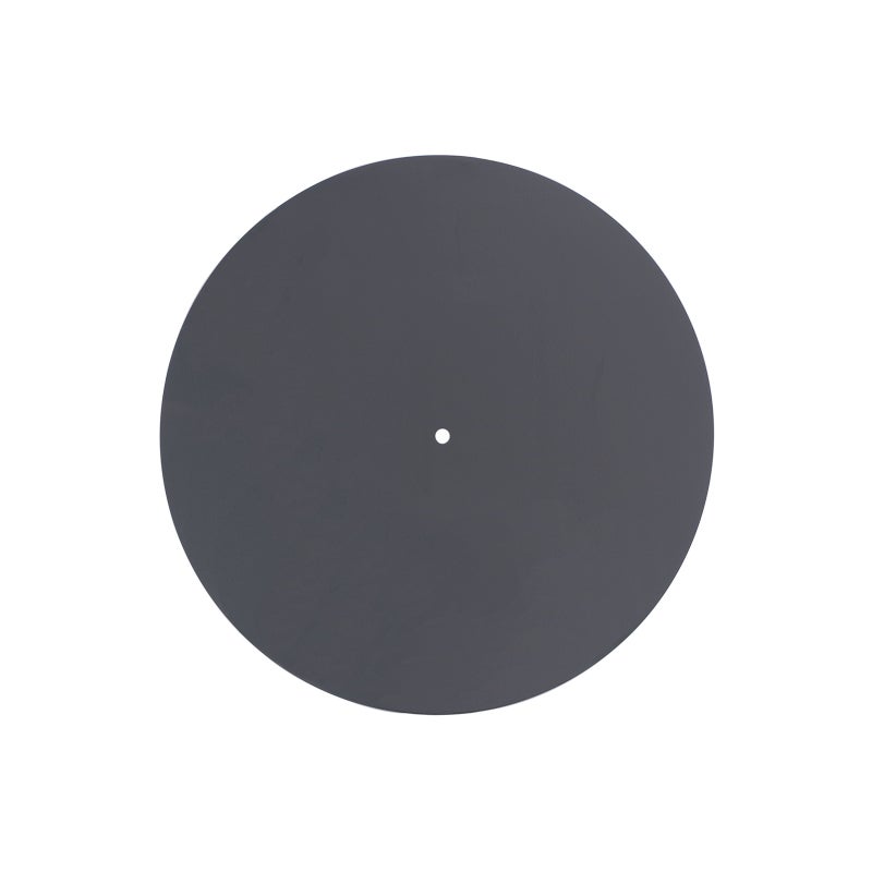 Turntable Mat: Black Premium Acrylic Material - Anti-Static Dust-Proof Record Player Mat for Standard 12-Inch Vinyl Records, Music Lovers and DJs - Image 1