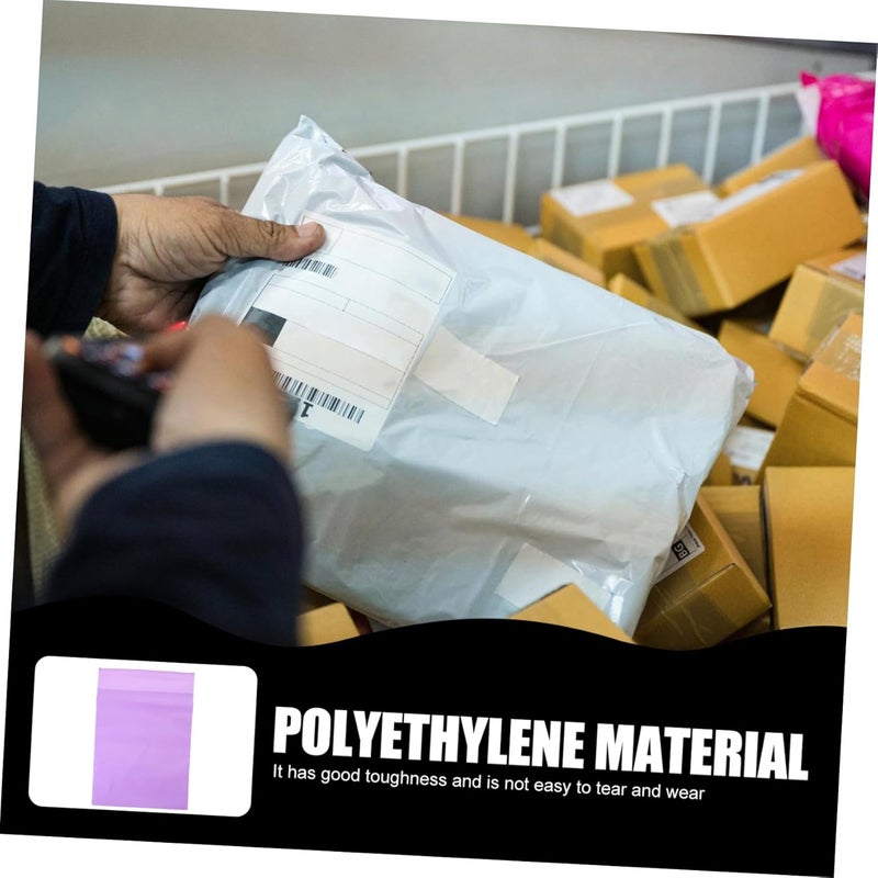NUOBESTY 100pcs Mailer Bags Self-sealing Shipping Envelopes Multi-function Packaging for Clothing Cosmetics Easy to Use for Business Shipping - Image 5