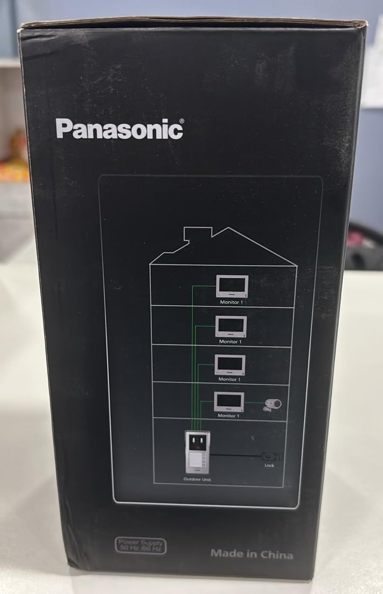 Panasonic VLVA514SX 4 Bell Outdoor VDP Video Intercom Door Phone Camera Station Application for Multi Apartment Row House Bunglow - Image 5