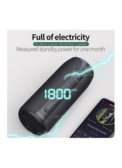 BT Portable BT Speaker Outdoor 10W Connection High Quality Sound IPX5 Waterproof 8 hours use time BT Speaker S51 Black  - Image 3