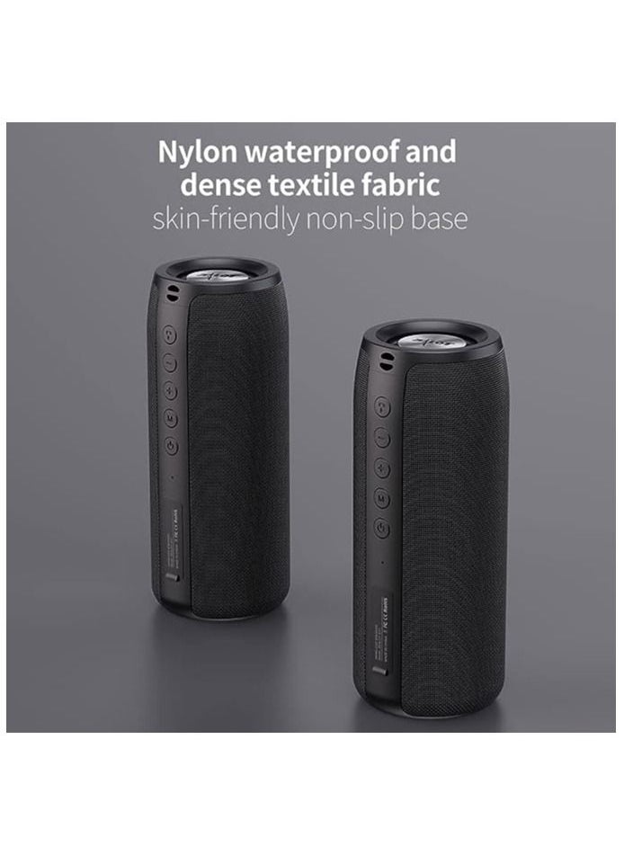 BT - Portable BT Speaker Outdoor 10W Connection High Quality Sound IPX5 Waterproof 8 hours use time BT Speaker S51 Black - Image 1