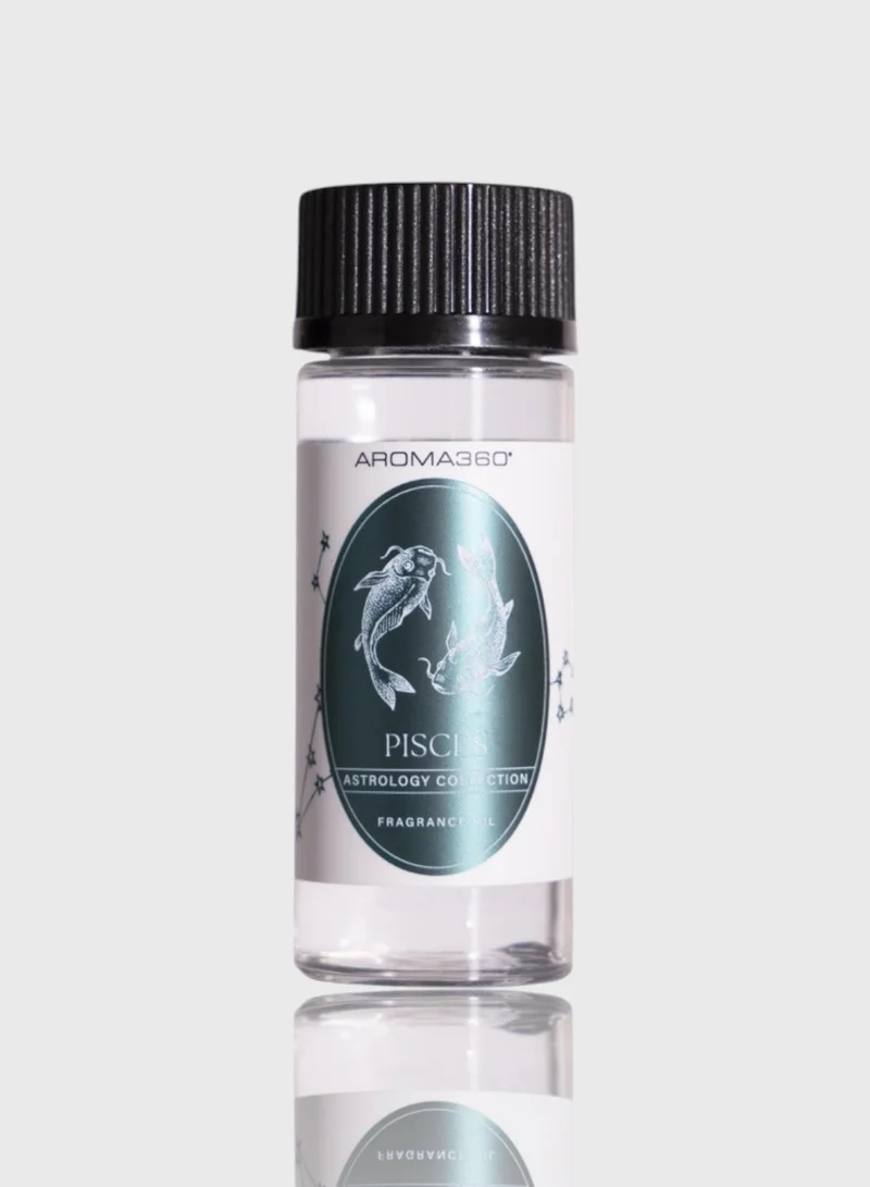 AROMA360 Pisces Pro-Pod Oil Blend - Astrology Inspired for Luxury Essential Oil Diffusers - Aromatherapy Scent Diffuser Oil - Sea Accords, Ylang Ylang, and Solar Musk  - 50 mL, 1.7 fl oz