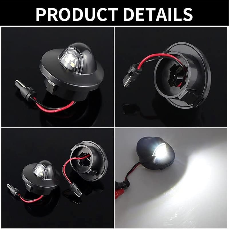 Vuzmode LED License Plate Light for Ford and Lincoln - Image 4
