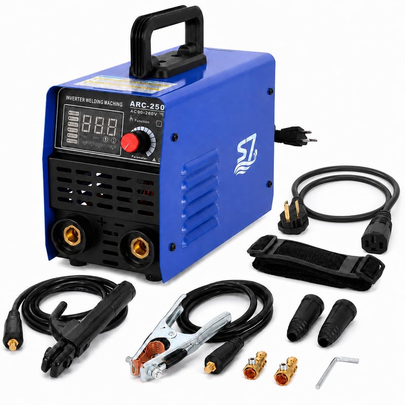 S7 250A Stick Welder110V220V Portable IGBT Inverter ARC Welder with Hot Start Arc Force AntiStick Digital Display Welder - Image 3