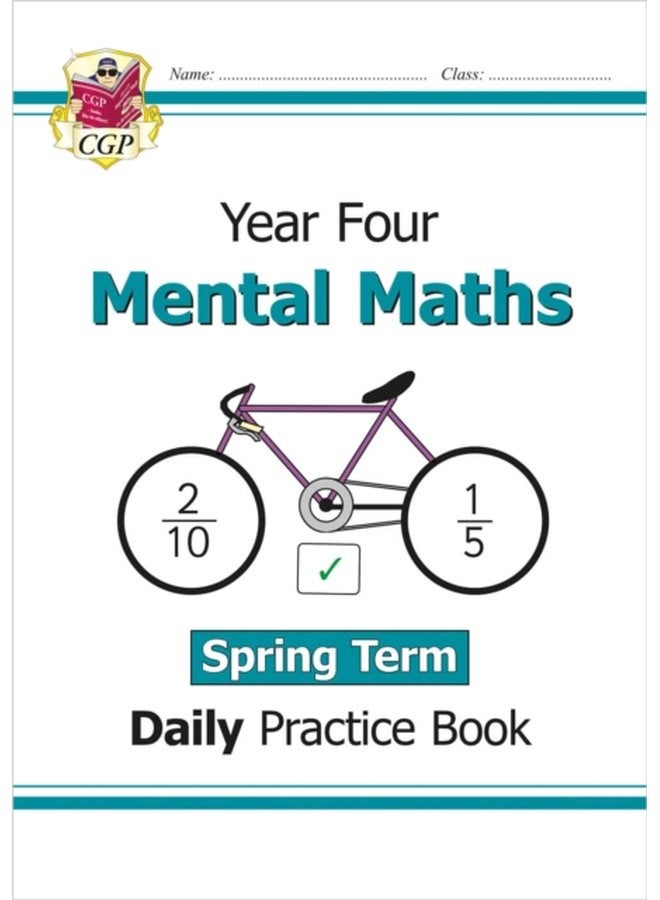 KS2 Mental Maths Year 4 Daily Practice Book Spring Term - Paperback